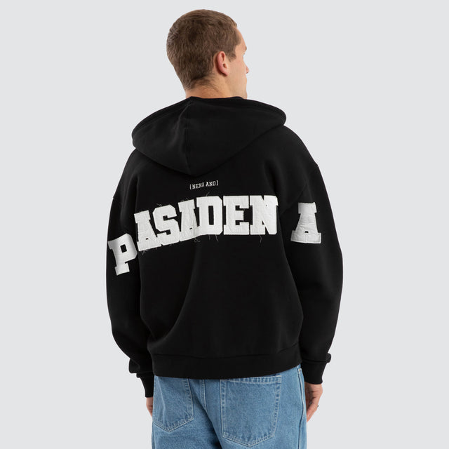 Realign Street Zip Hoodie Jet Black