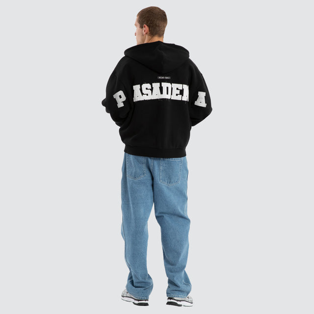 Realign Street Zip Hoodie Jet Black