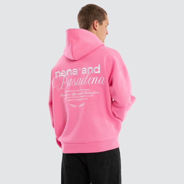 Limitless Box Fit Hoodie Pink