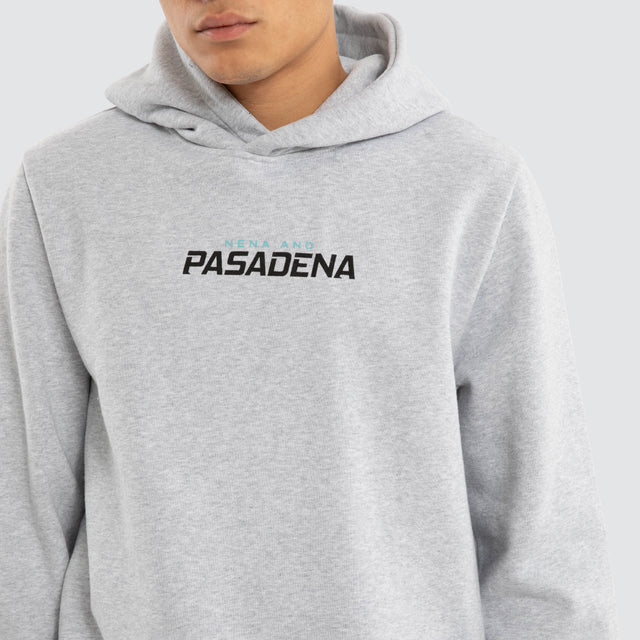 Unbreakable Dual Curved Hoodie Grey Marle