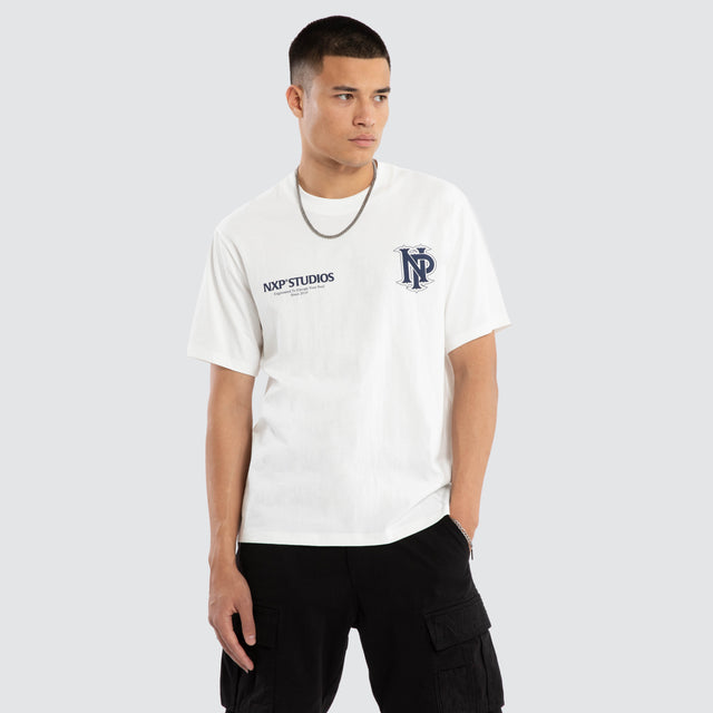 Drive Classic Tee Natural White