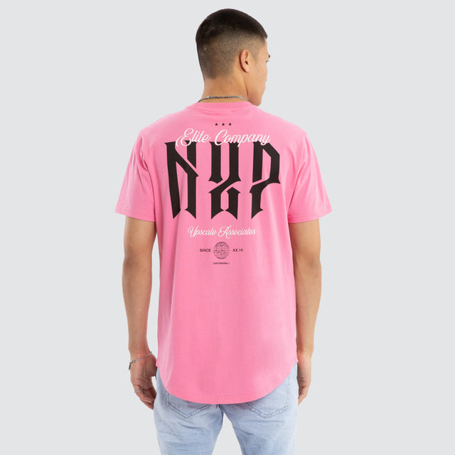 Ignite Dual Curved Tee Pink