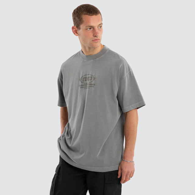 Rhythm Raptor Tee Pigment Frost Grey