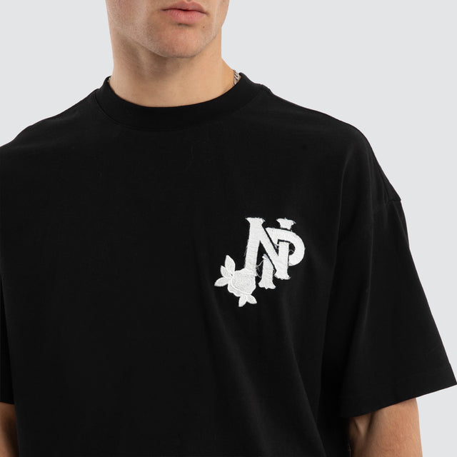 Conquer Raptor Tee Jet Black