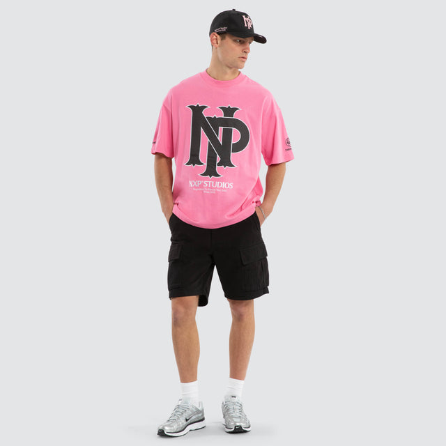 Preach Raptor Tee Pink