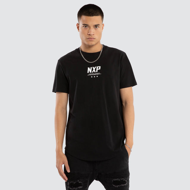 Synergy Dual Curved Tee Jet Black
