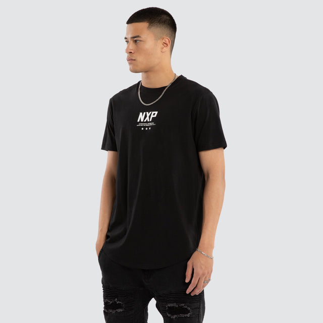 Synergy Dual Curved Tee Jet Black