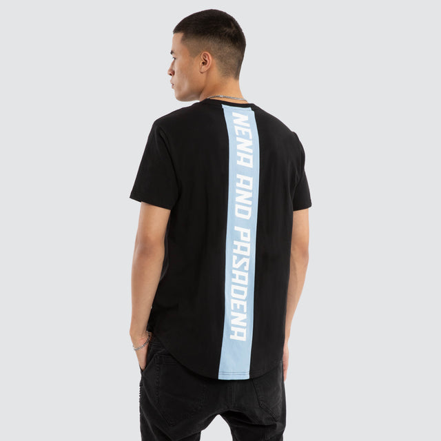 Synergy Dual Curved Tee Jet Black