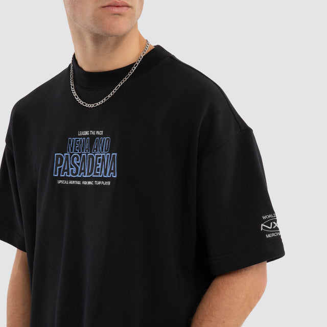 Certified Loopback Raptor Tee Anthracite Black