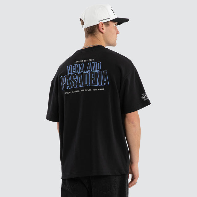 Certified Loopback Raptor Tee Anthracite Black