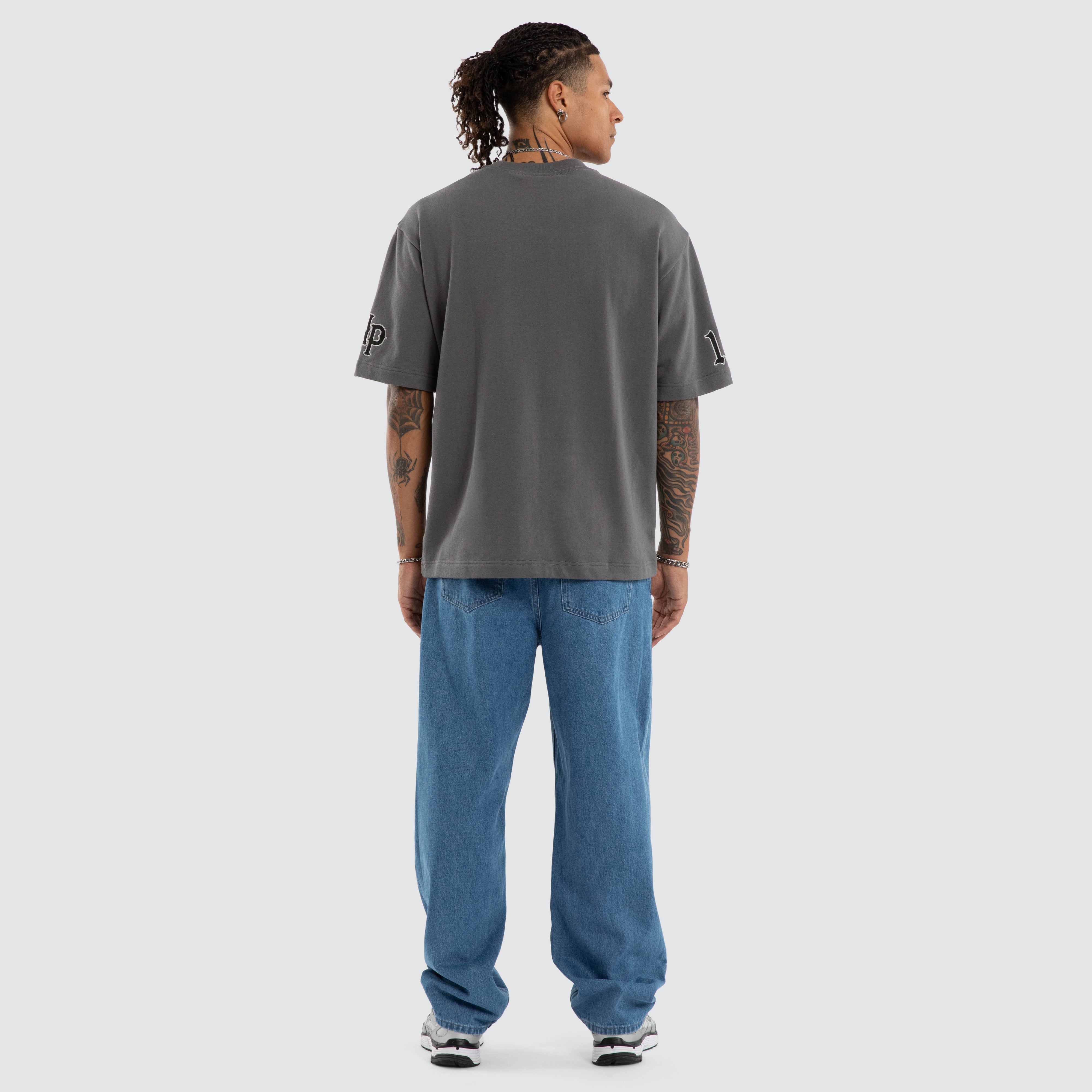 NXP Warrior Loopback Oversized Tee in Grey | Neverland Store
