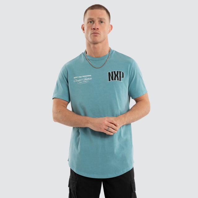 Circuit Dual Curved Tee Pigment Cameo