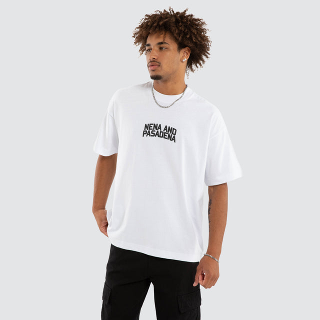 Performance Raptor Tee Optical White
