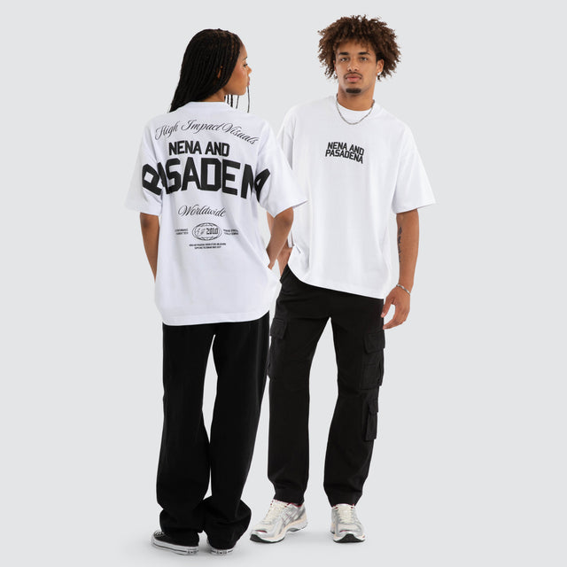 Performance Raptor Tee Optical White