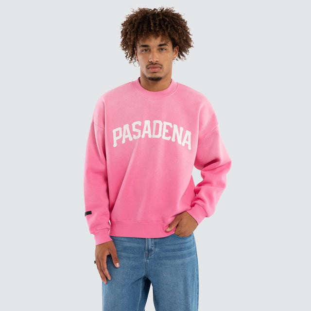 Halo Box Fit Sweater Sunbleached Sachet Pink