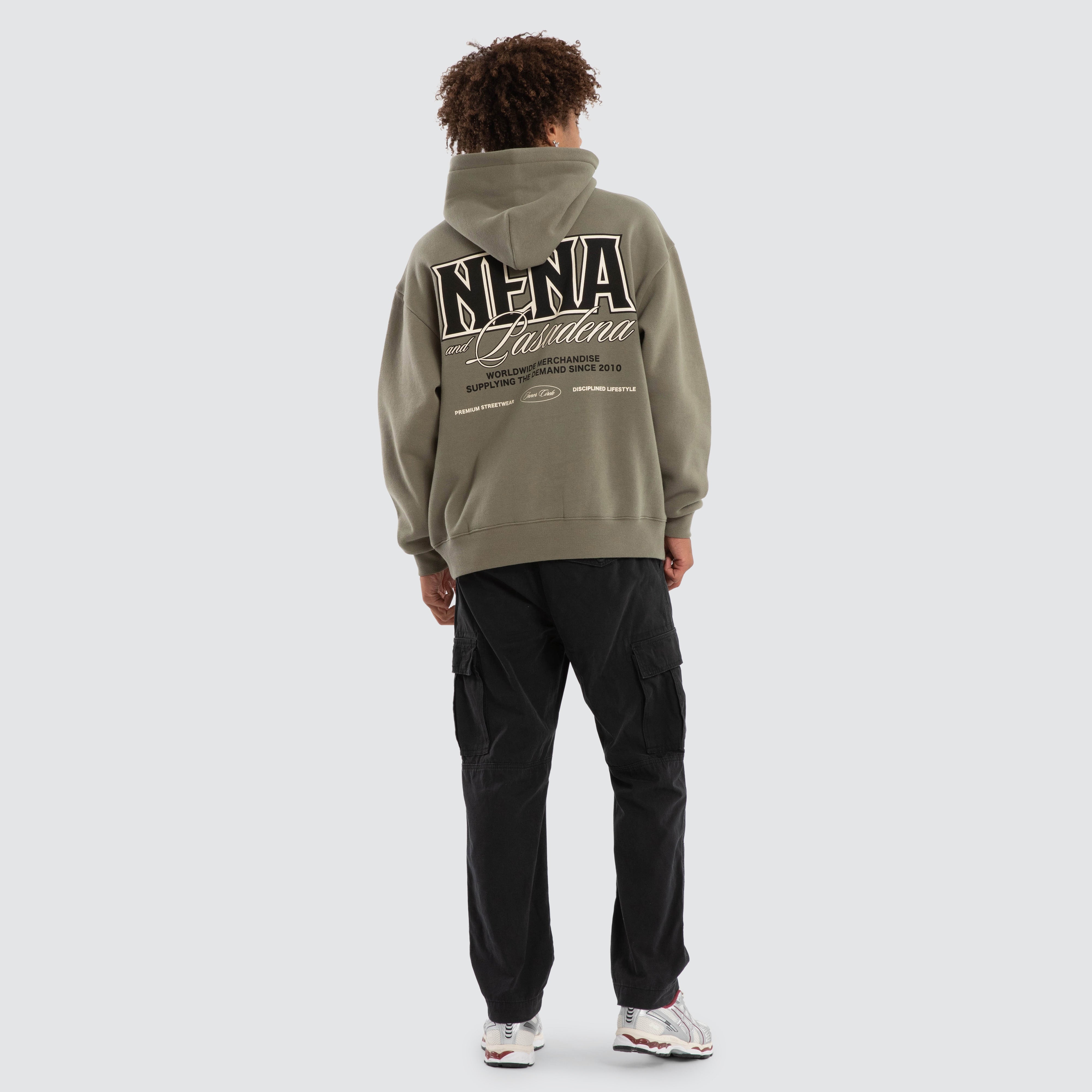 NXP Titan Relaxed Fit Hoodie in Green | Neverland Store