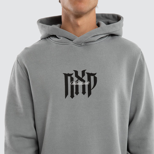 Draelith Dual Curved Hoodie Pigment Ultimate Grey
