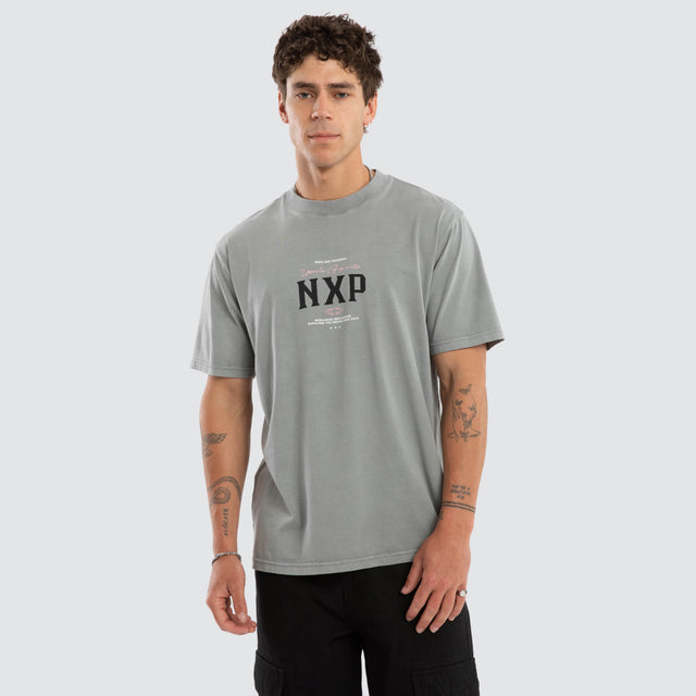 Chronos Classic Tee Neutral Grey