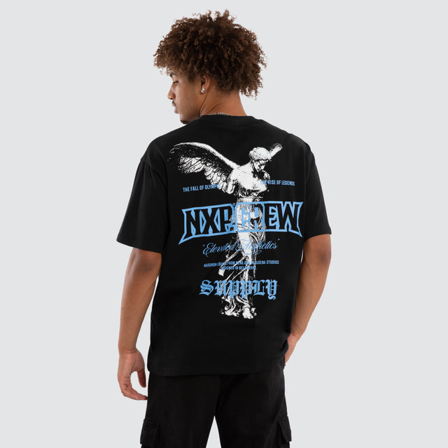 Azrael Box Fit Tee Anthracite Black