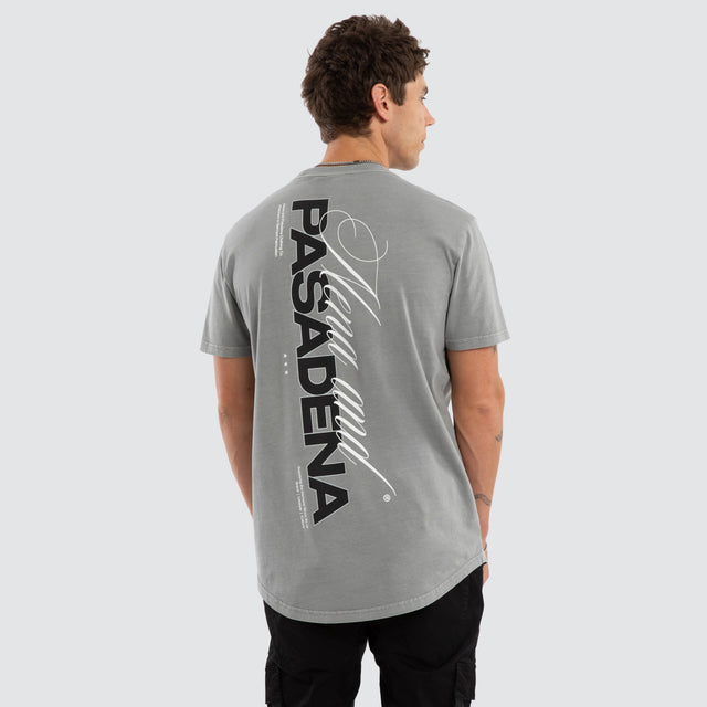 Smoulder Dual Curved Tee Pigment Neutral Grey