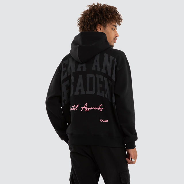 Neonix Relaxed Fit Hoodie Jet Black