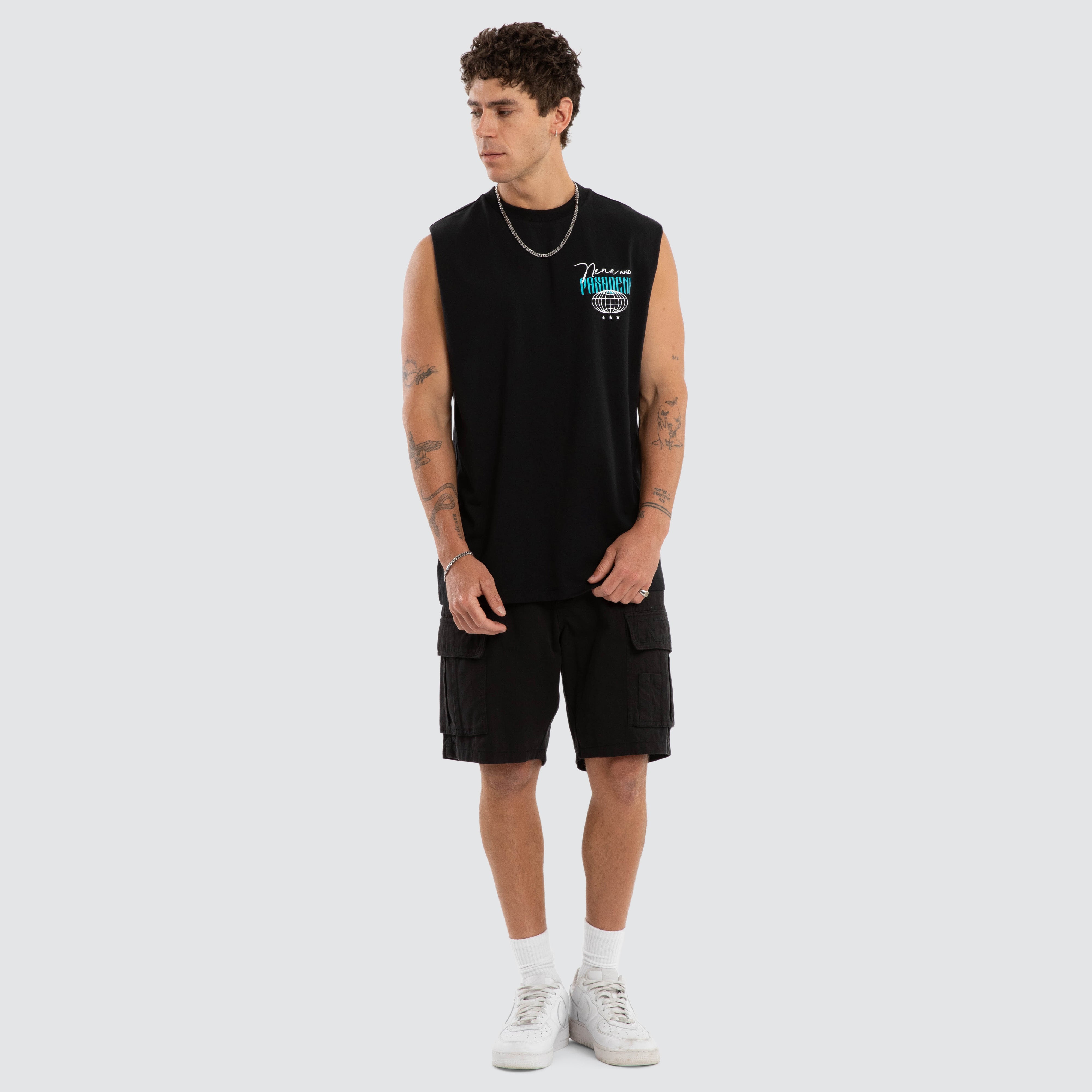 NXP Drifting Relaxed Muscle in Black | Neverland Store