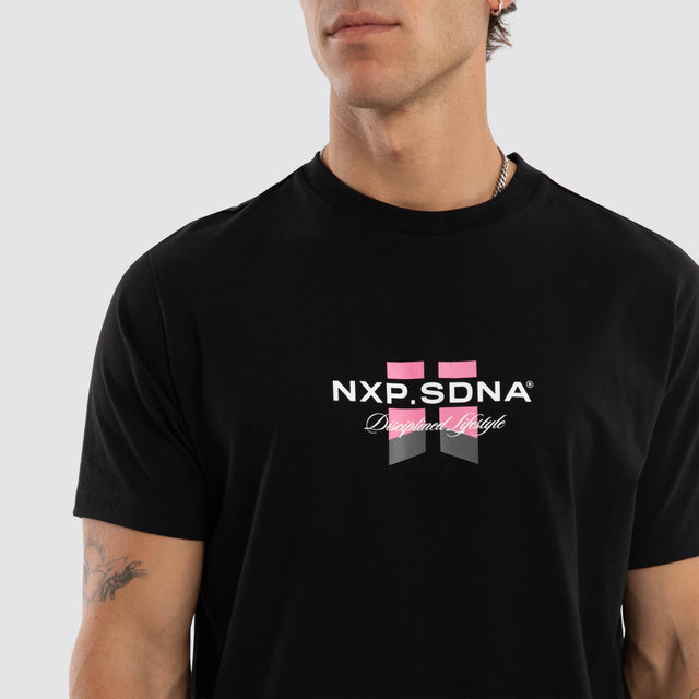 Lysis Dual Curved Tee Jet Black