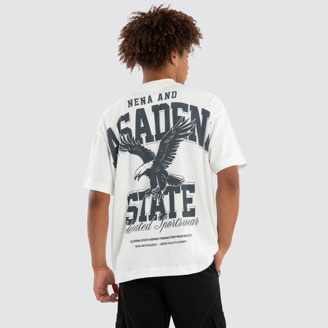 Semillon Raptor Tee Natural White