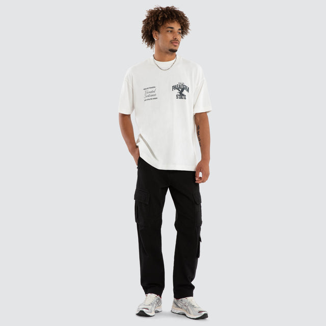 Semillon Raptor Tee Natural White