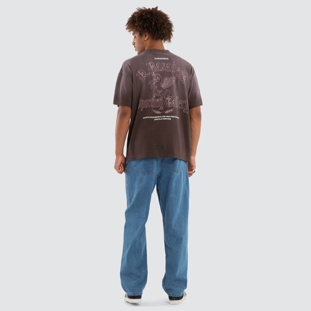 Heritage Raptor Tee Sunbleached Bracken Brown