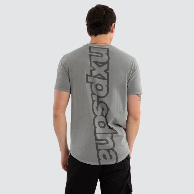 Vyrnex Dual Curved Tee Pigment Frost Grey