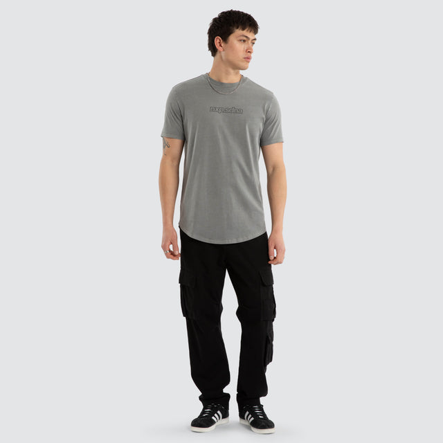 Vyrnex Dual Curved Tee Pigment Frost Grey