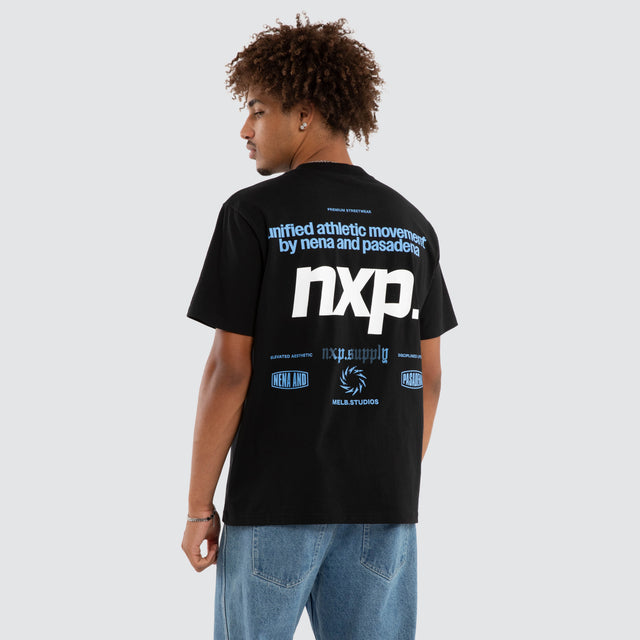 Quorix Classic Tee Jet Black