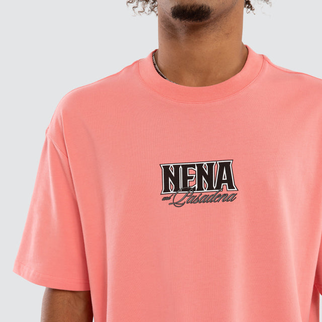 Fuchsia Box Fit Tee Salmon Rose
