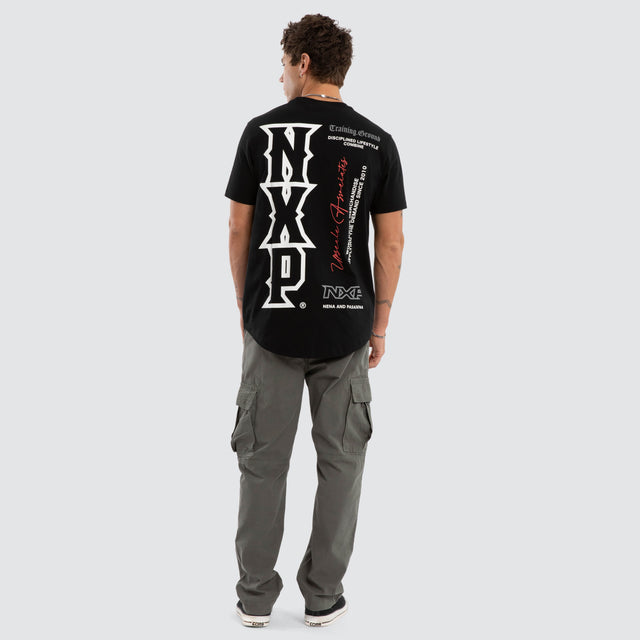 Koralyx Dual Curved Tee Jet Black