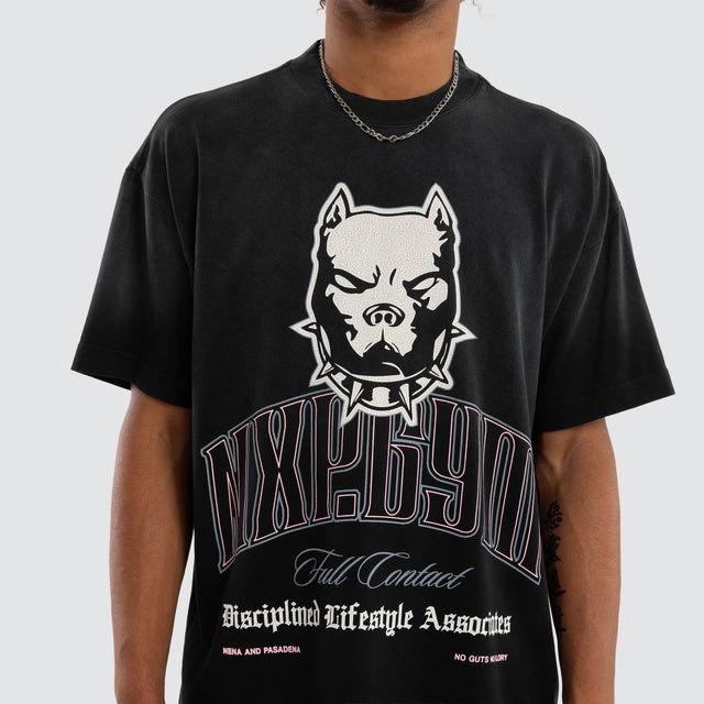 Dravenix Raptor Tee Sunbleached Anthracite Black