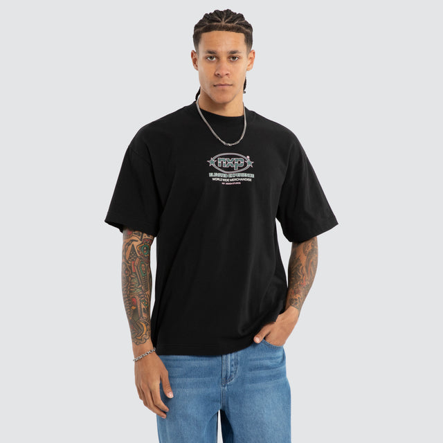 Rhythm Raptor Tee Anthracite Black