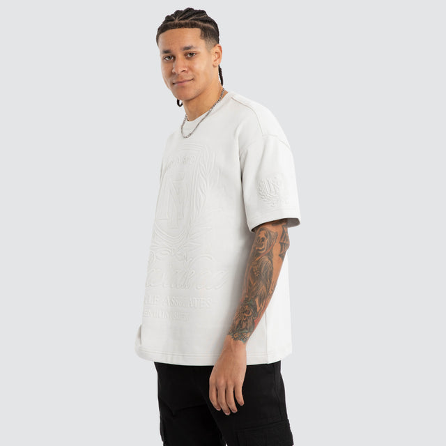 Drago Loopback Raptor Tee Glacier Grey