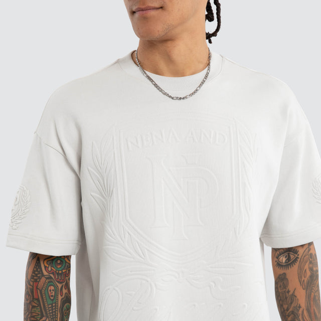 Drago Loopback Raptor Tee Glacier Grey