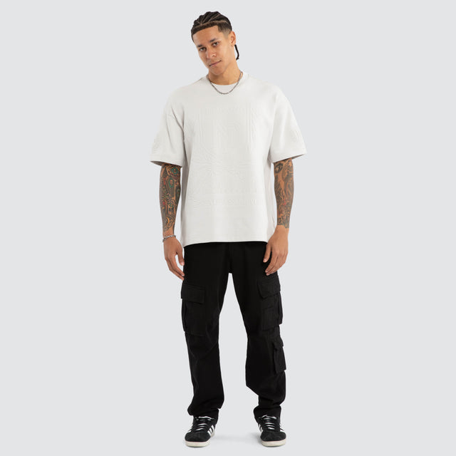 Drago Loopback Raptor Tee Glacier Grey