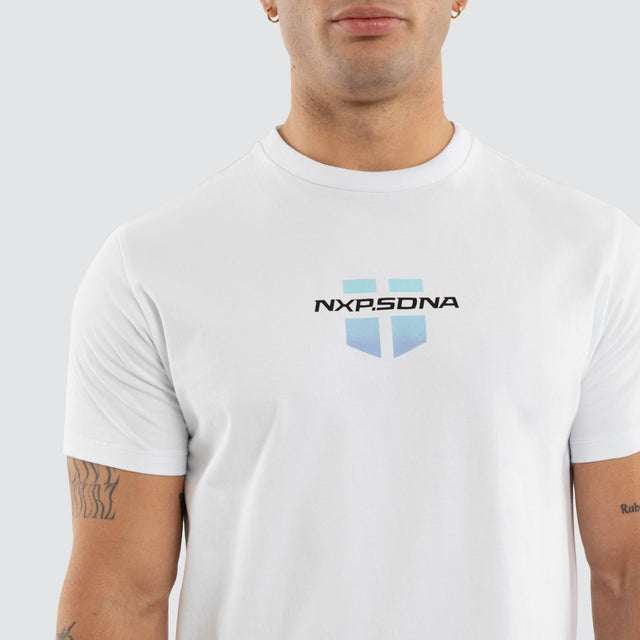 Palecrest Dual Curve Tee Optical White