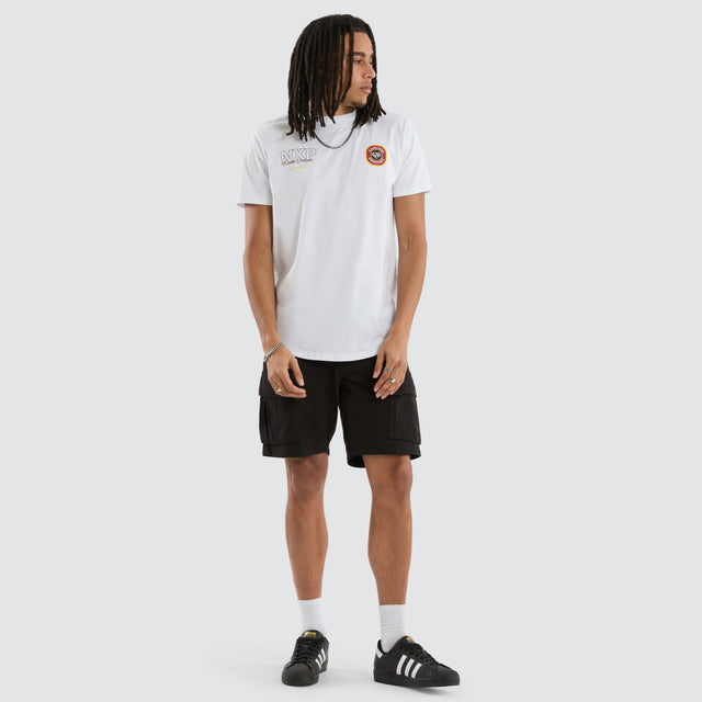 Carlton Draught General Dual Curved Tee Optical White