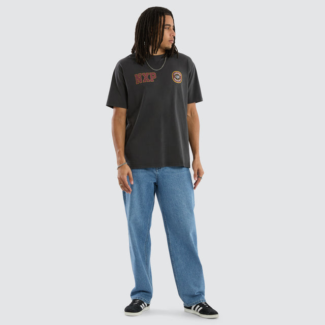 Carlton Draught Revival Box Fit Tee Pigment Black
