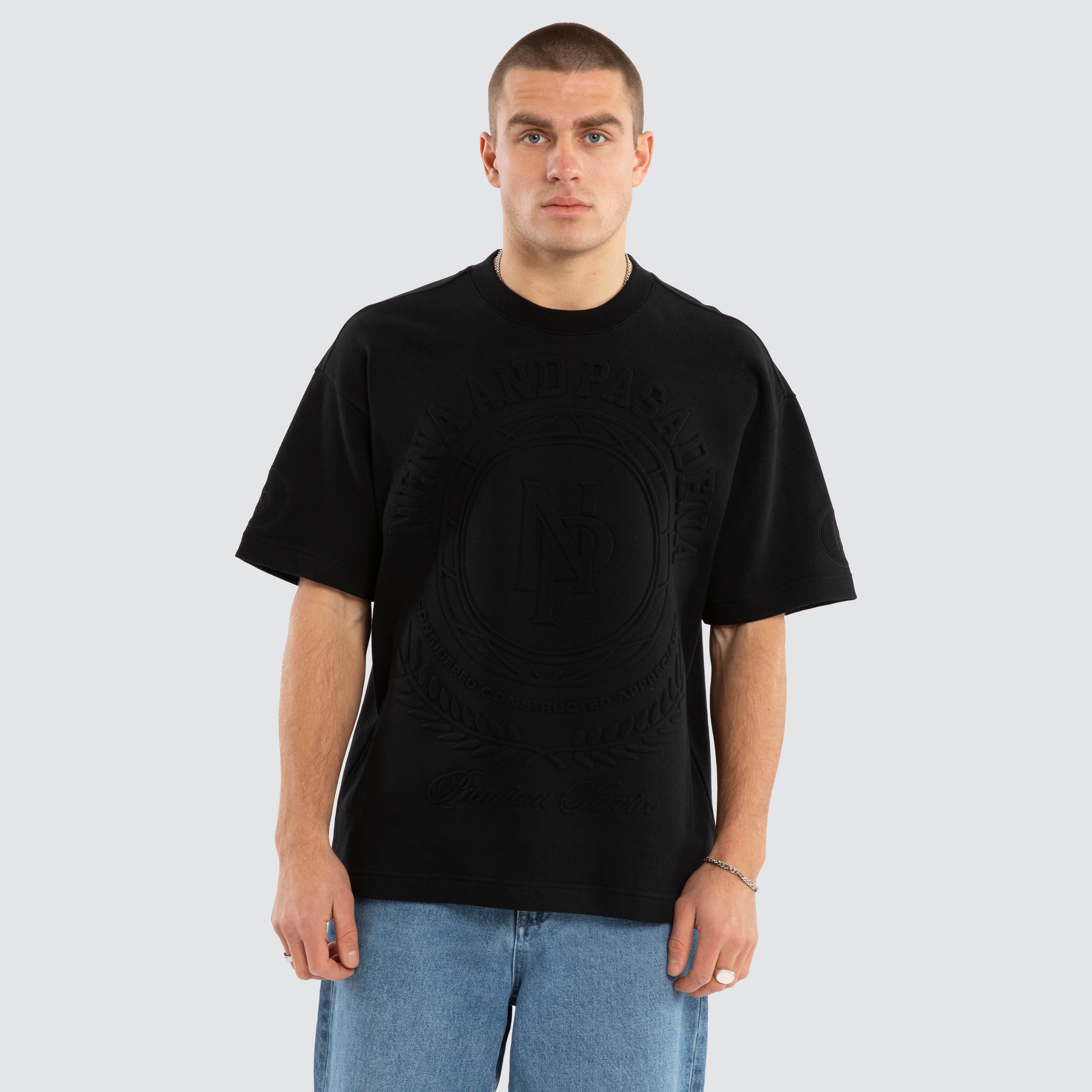 Boss Loopback Raptor Tee Jet Black | Neverland Store