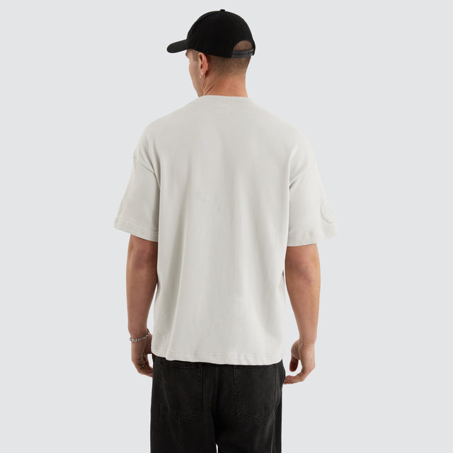 Boss Loopback Raptor Tee Glacier Grey