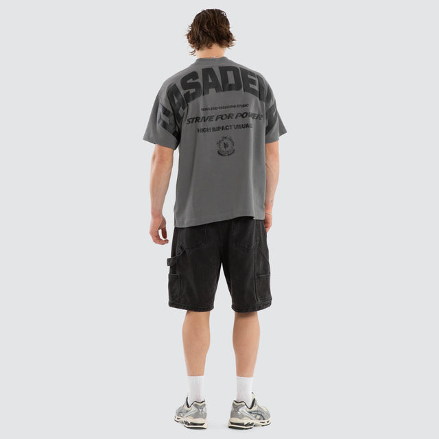 Strive Raptor Tee Charcoal