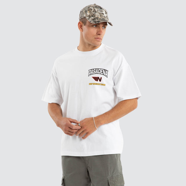 Motor Raptor Tee White