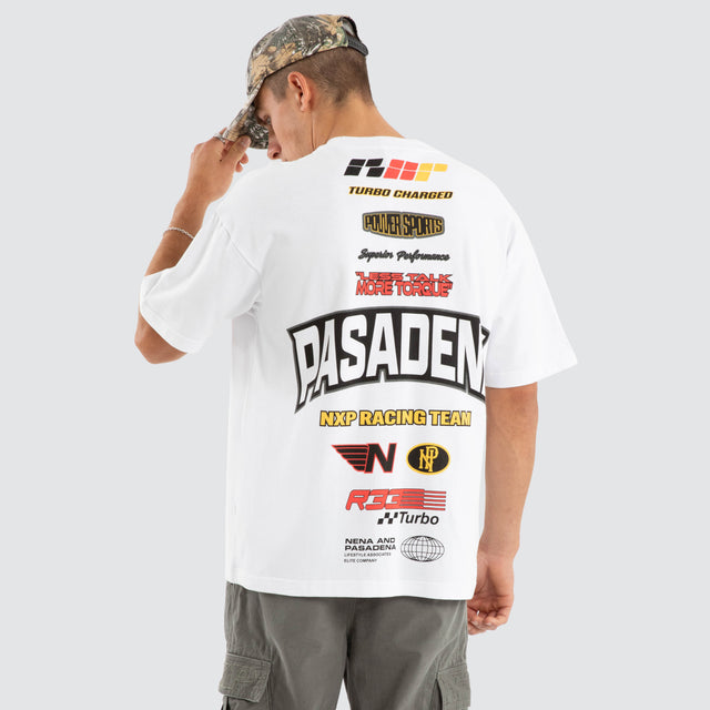 Motor Raptor Tee White