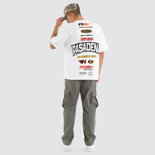 Motor Raptor Tee White