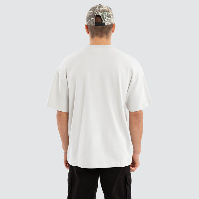 Progress Loopback Raptor Tee Glacier Grey